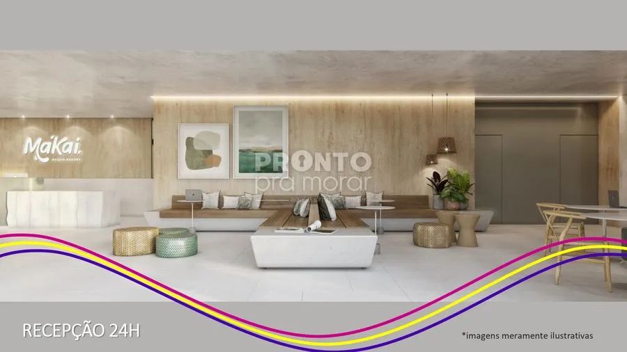 Flat com 1 quarto em Muro Alto - Foto 3