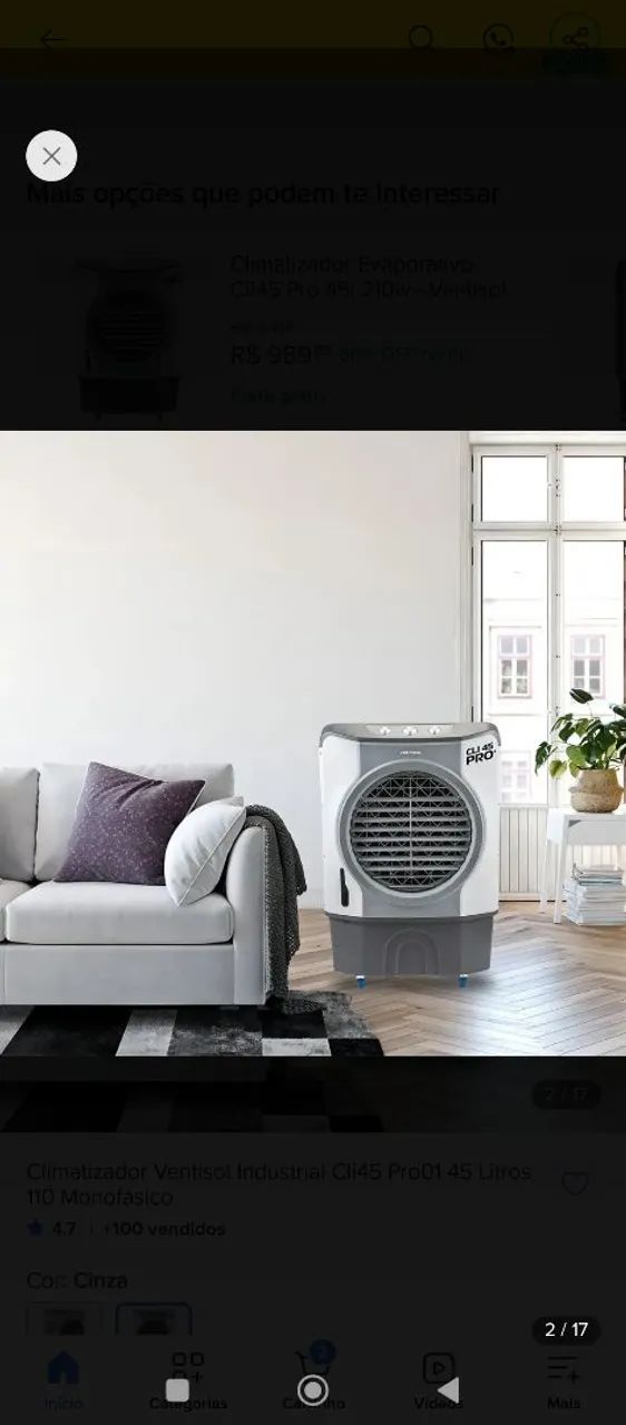 Climatizador vertisol 