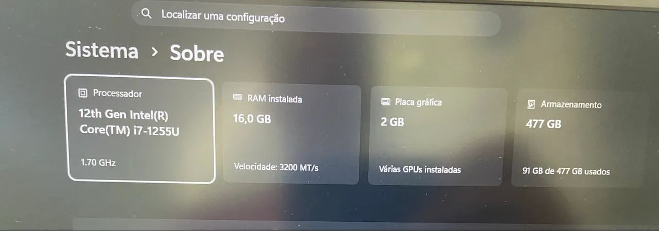 Notebook Dell i7 12g - Foto 2