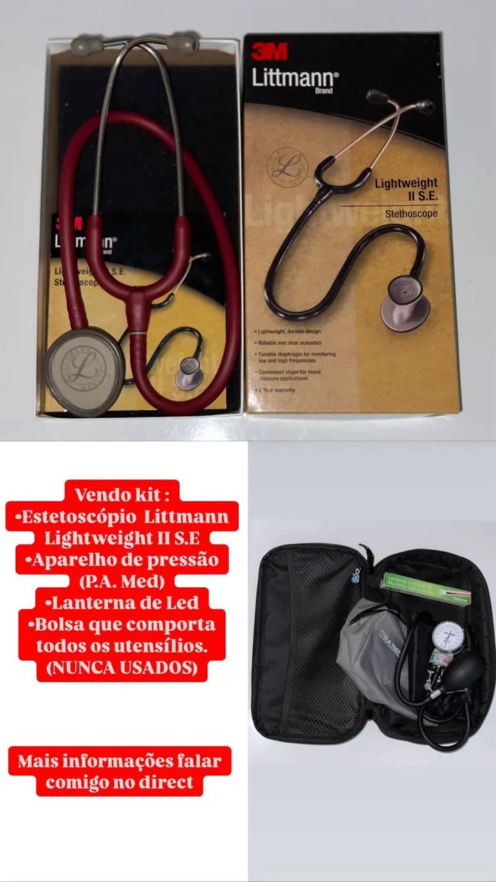 Kit estetoscópio Littmann 