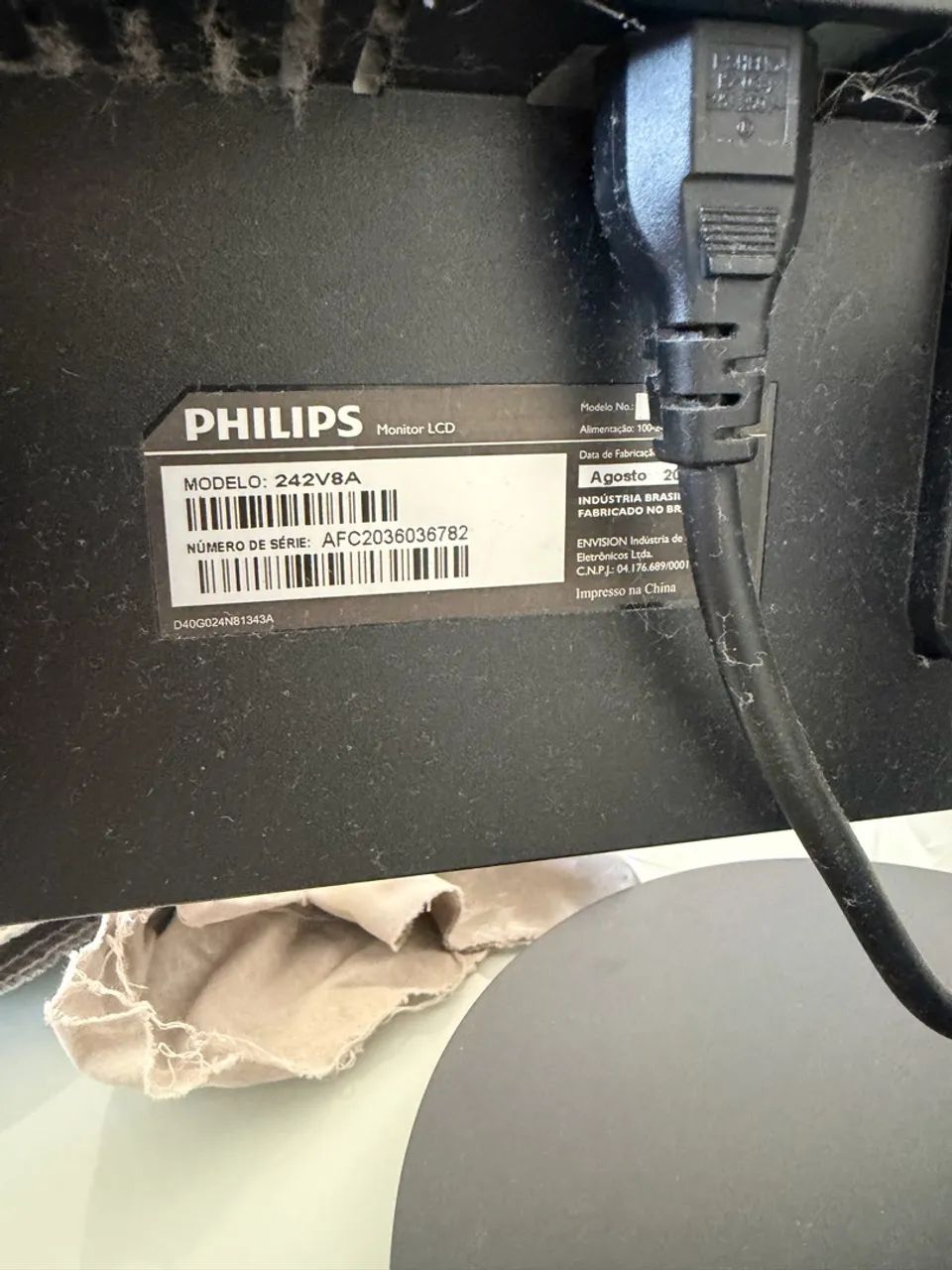 MONITOR PHILIPS 242V8A 24 POLEGADAS - Foto 3