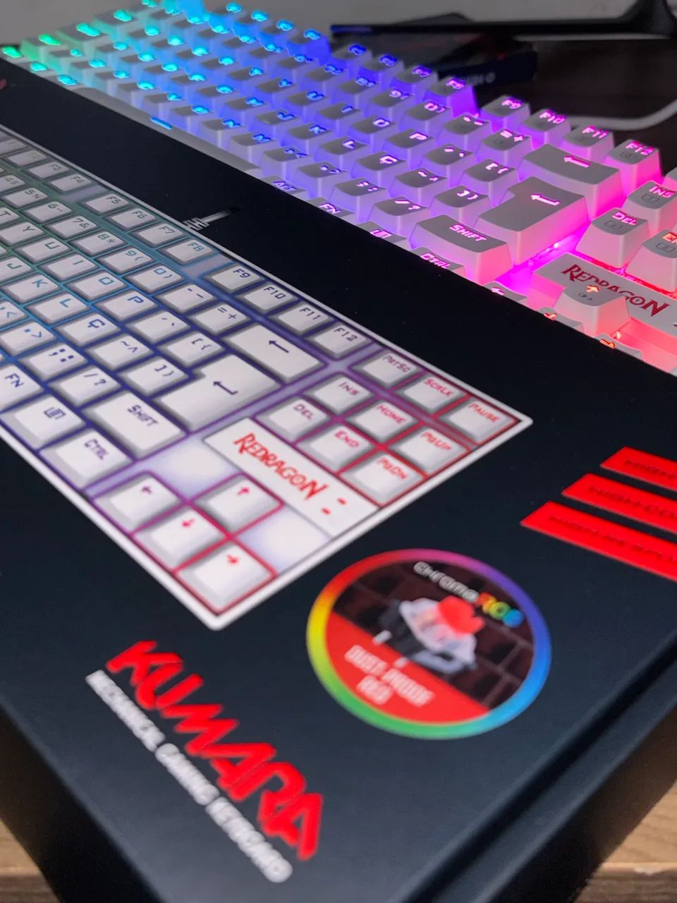 Teclado Redragon + Mouse Fortrek  - Foto 2