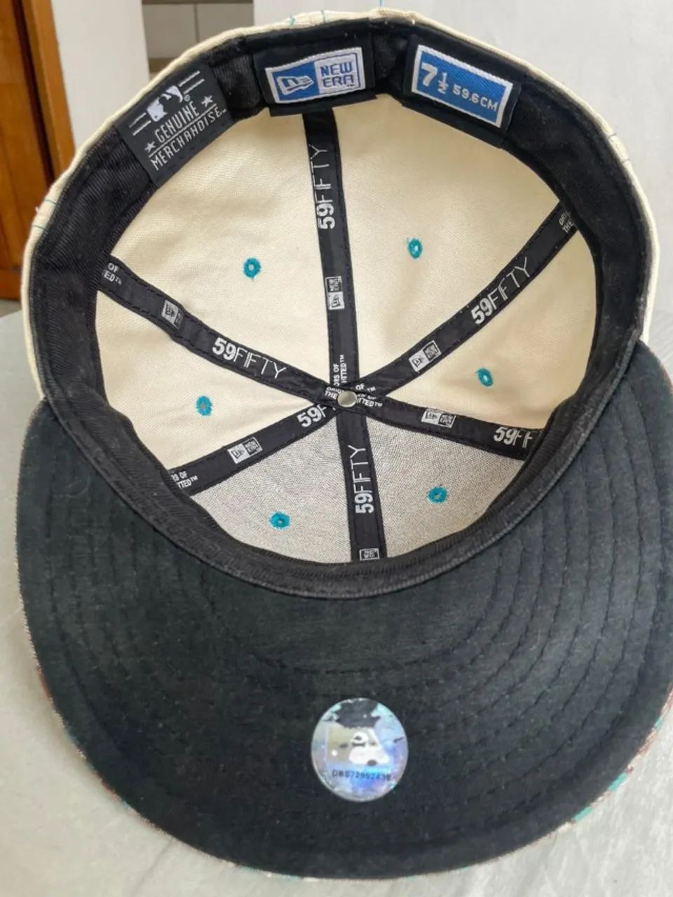 Boné New Era 59fifty Xadrez - Tam 7 1/2 59,6 Cm - Original