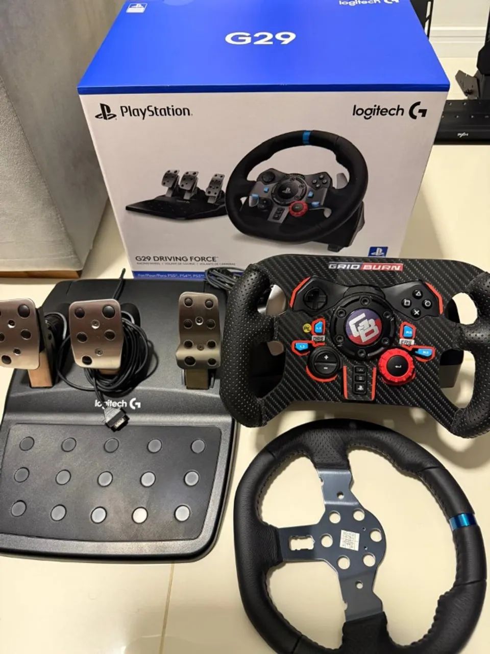 Logitech G29 + Volante corrida - Foto 4
