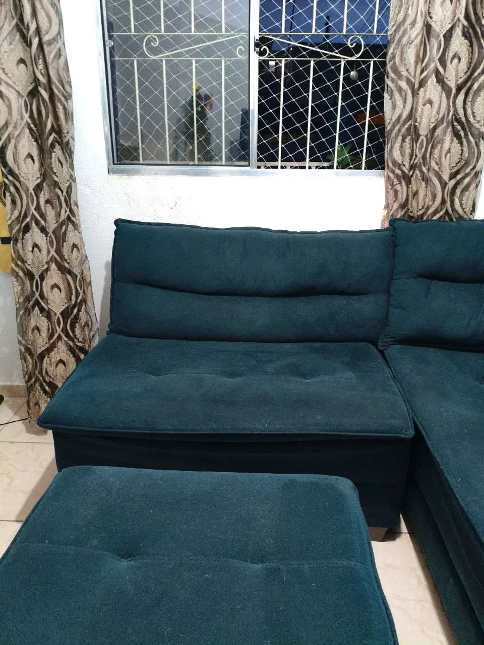 Sofá Modular Azul Petróleo - Foto 4