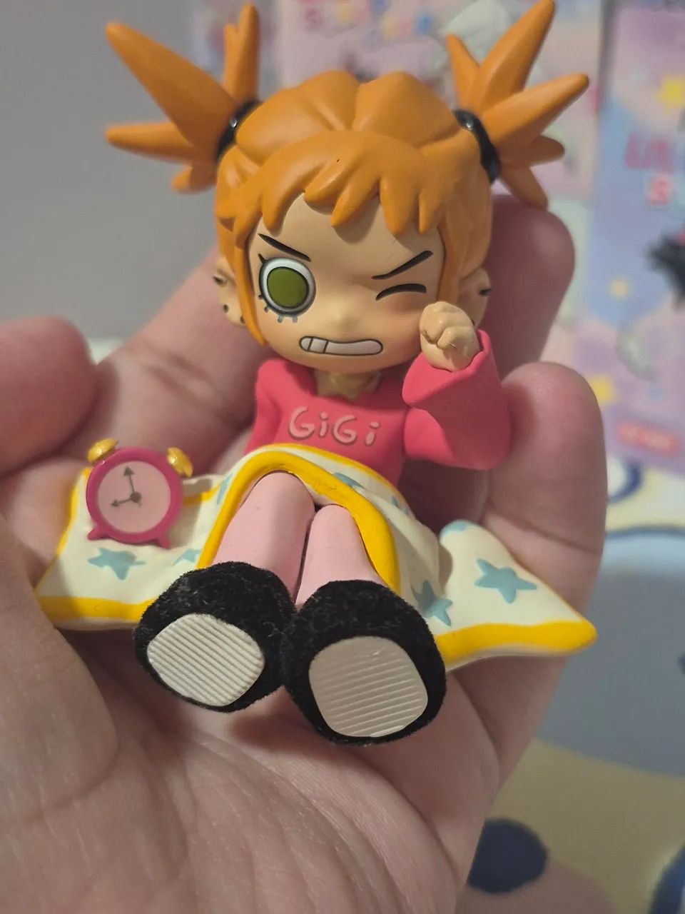 POPMART ORIGINAL - Boneca LIL PEACH RIOT blind box - Gigi Alarm - Foto 3