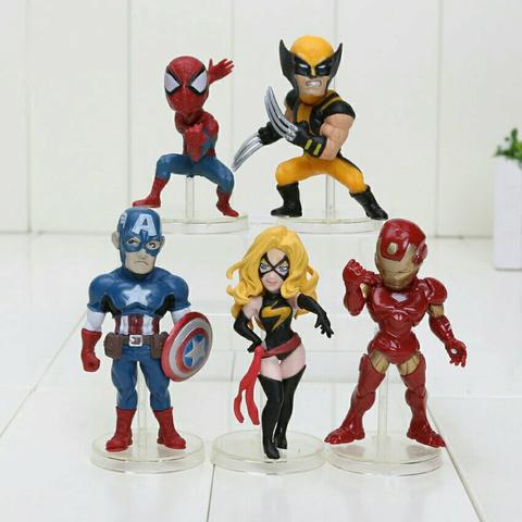 Conjunto Vingadores - 5 peças (Pronta Entrega)