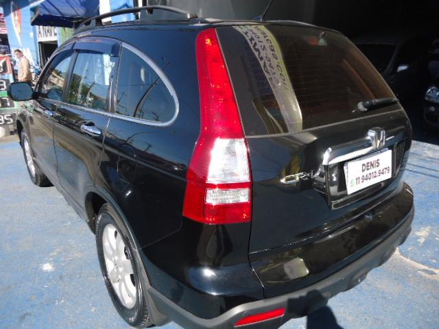 Honda Cr-v Exl 2008 preta c/ teto estudo troca e financio - Foto 4