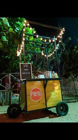 Food truck de madeira