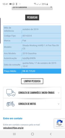 FIAT STRADA Hard Working 1.4 Único Dono - Foto 7