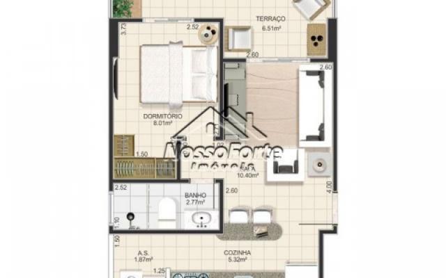 Apartamento no Caiçara em Praia Grande - Foto 17