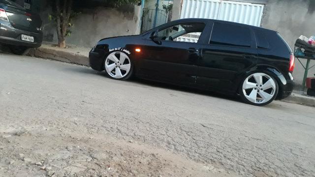 Vendo polo hatch 2004 nas 18 suspensão feita Longarina tbm feita - Foto 2