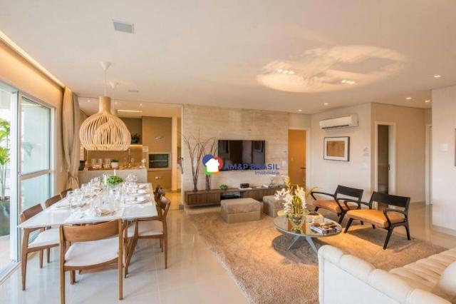 Apartamento com 4 dormitórios à venda, 160 m² por r$ 1.045.000,00 - setor marista - goiâni - Foto 2