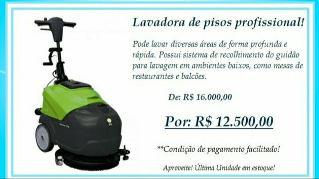 Lavadora de pisos profissional