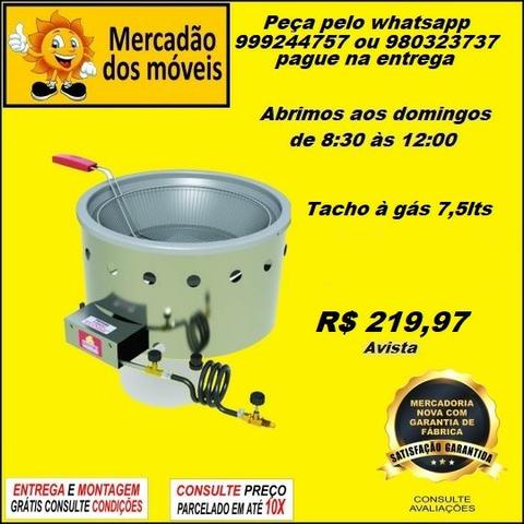 Fritadeira 7,5lts à gás em até 10x nos cartões. (Entrega grátis)