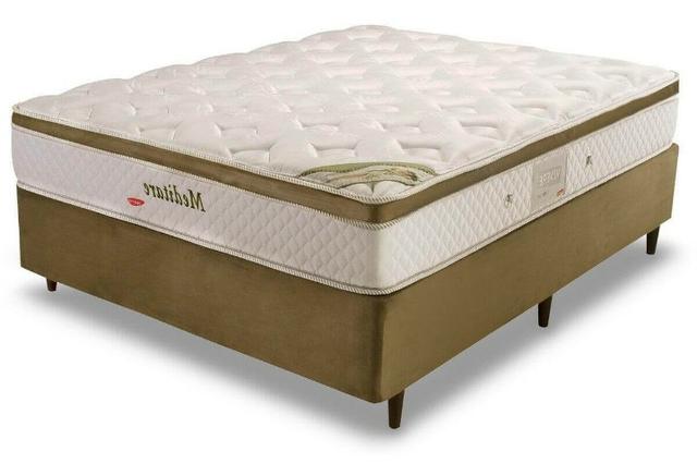 Colchão Molas Ensacadas + Cama Box Casal