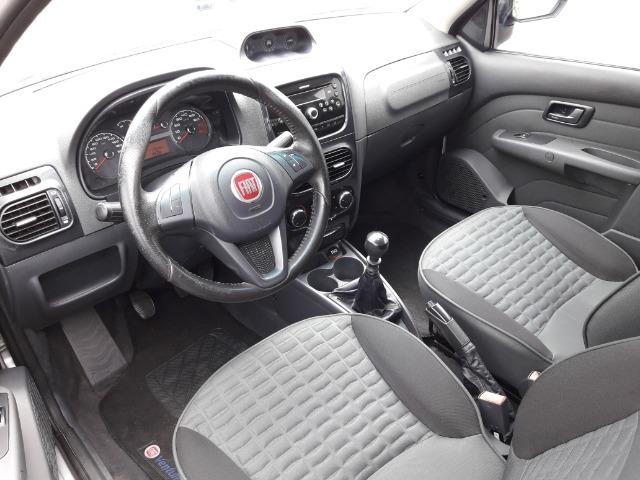 Fiat Strada Adventure 1.8 Flex Cabine Dupla Completa impecavel Baixo KM - Foto 6