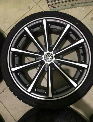 Jogos de rodas R17 5x100 parcelo em 12x sem juros no cartão - Foto 2