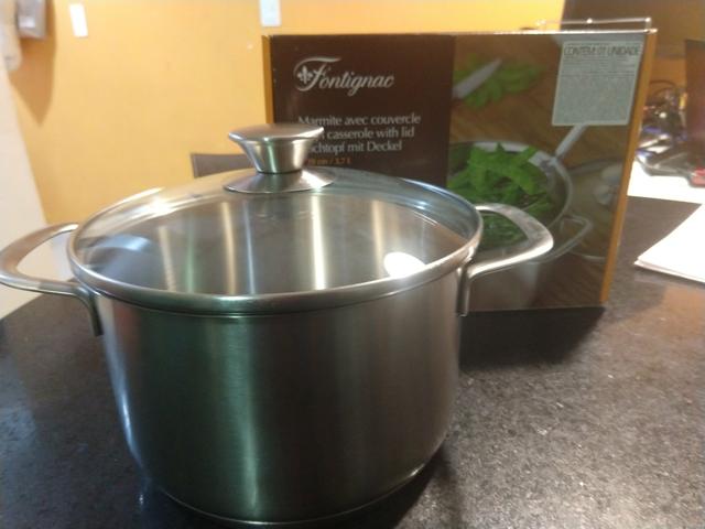 Panela Fontignac Inox 20cm 3,7l
