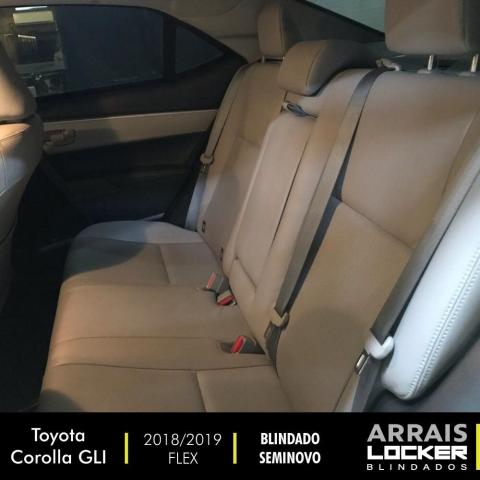 Toyota corolla 2018/2019 1.8 gli upper 16v flex BLINDADO - Foto 4