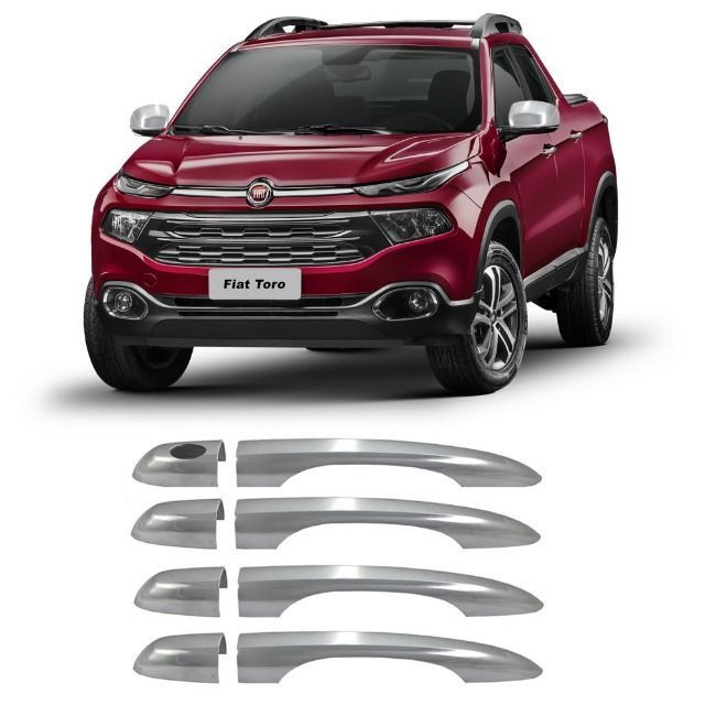 Apliques Cromado Maçanetas Para Todos os Carros - Foto 5