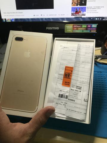 IPhone 7 Plus 32 gb zero caixa nota fiscal - Foto 3