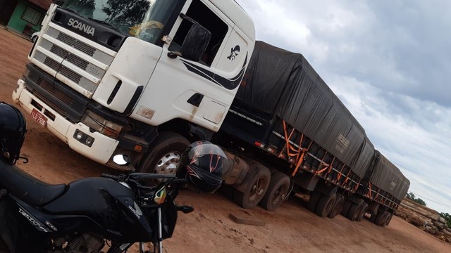 RODOTREM 25 MTS, GUERRA COM SCANIA 124 ANO 2003