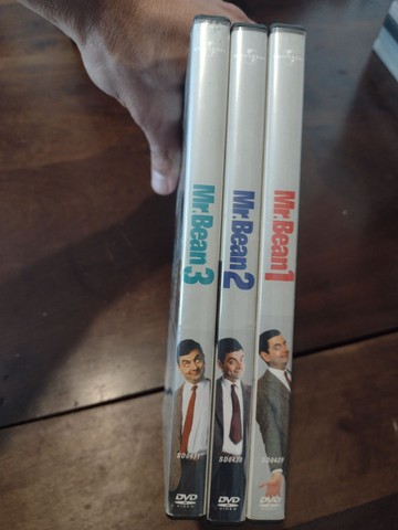 filmes... trilogia Mr.bean 1,2 e 3 em dvd...  - Foto 3