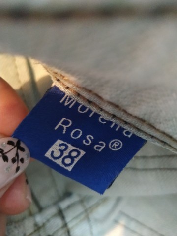 Calça feminina marca Morena Rosa original 38 - Foto 3