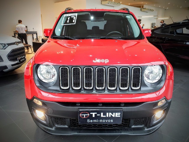 DF$* JEEP RENEGADE LONGITUDE AT 2017 BAIXA QUILOMETRAGEM