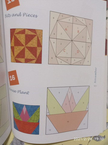365 Foundation Quilt Blocks - Livro com Blocos de Patchwork e Quilt - Foto 3