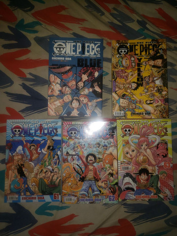 One Piece 61 A 63 Blue E Yellow Livros E Revistas Vila Carrao Sao Paulo Olx