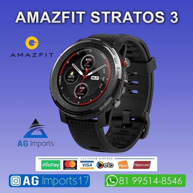 amazfit stratos 3 musica