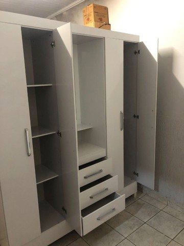 Guarda roupa novo Montagem grátis  - Foto 3
