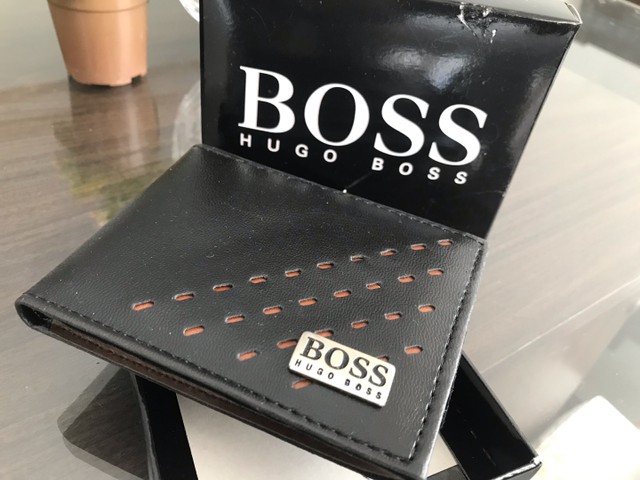 Carteira Reserva e Hugo Boss masculina entrega grátis  - Foto 3