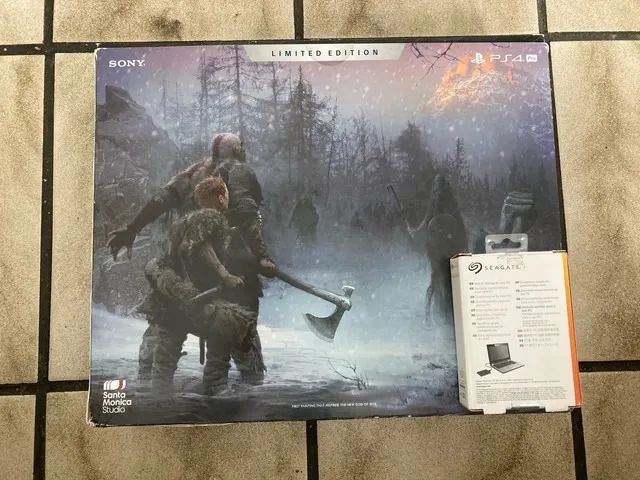 troco ps4 pro 5TB desbloqueado com 2 controles 150 jogos edição god of war por steam deck