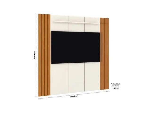 Rack 1.8m com Painel Ripado Lateral l65 - Foto 3