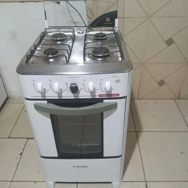 Fogão esmaltec automático retirada no parque marajó valparaíso 