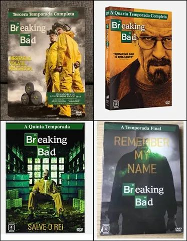 DVDs Série Seriado Breaking Bad Originais