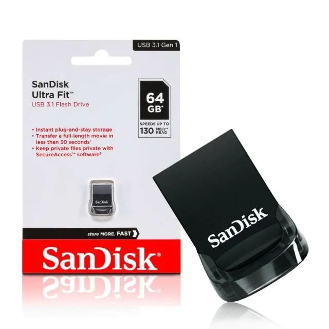 pendrive 64gb sandisk ultra fit 3.1