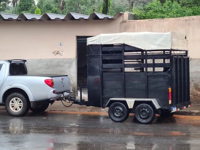 Carretinha trucada 2 cavalos