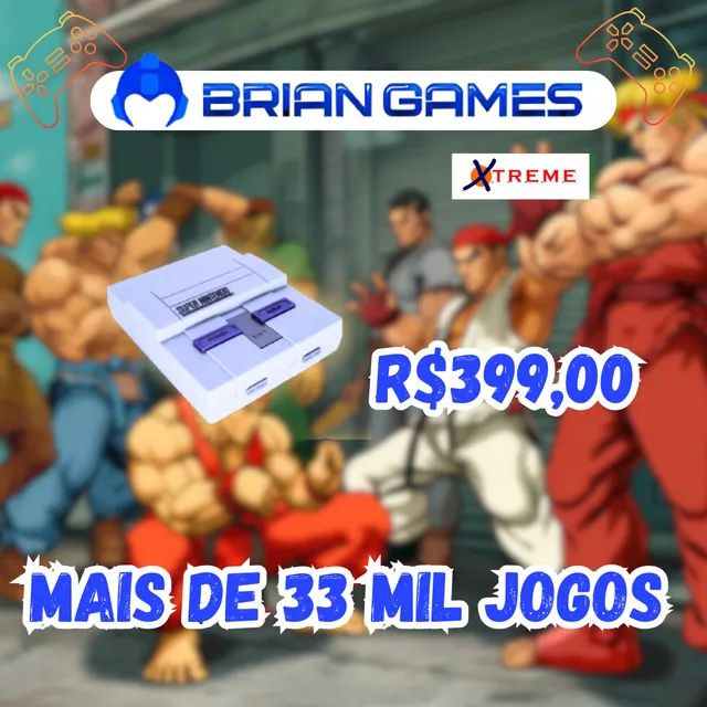 Console Xtreme  + de 33 mil jogos