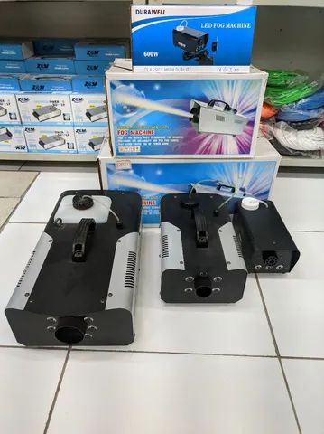 Máquina fumaça RGB controle sem fio valores variados  - Foto 2