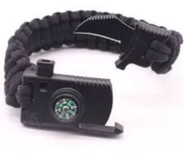 Par de braceletes 6x1 multiuso paracord  - Foto 2