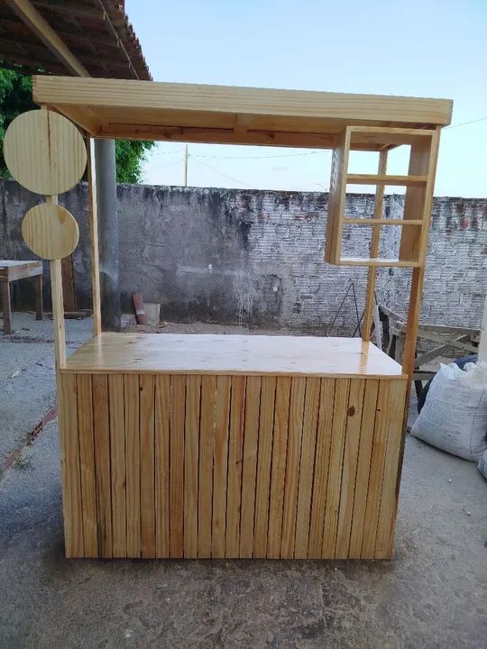 Balcão trailer Carrinho balcão 