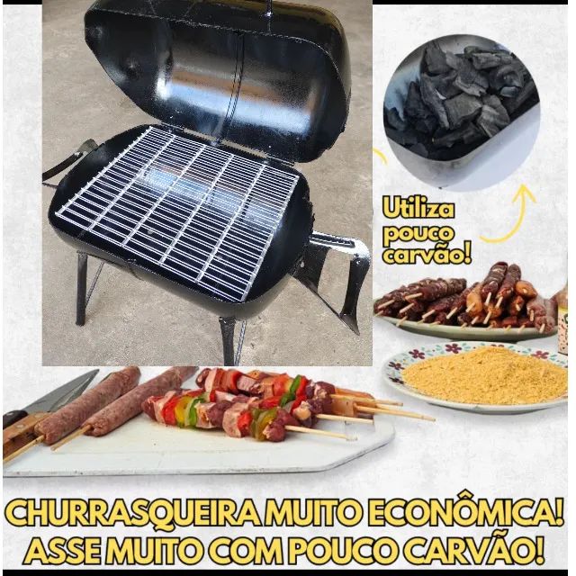 churrasqueira Espetinho Para Trabalhar  - Foto 6