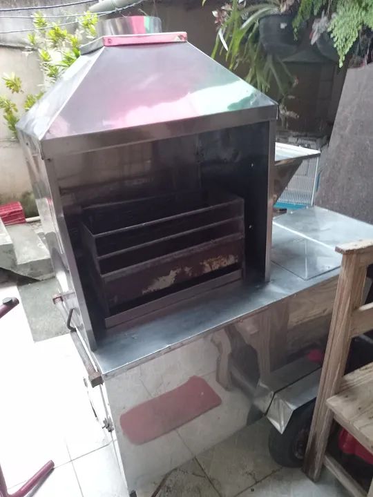 Carinho de churrasco ótimo estado * - Foto 5