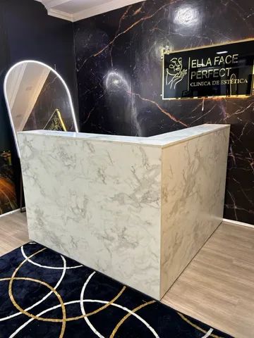 Balcão de recepção 