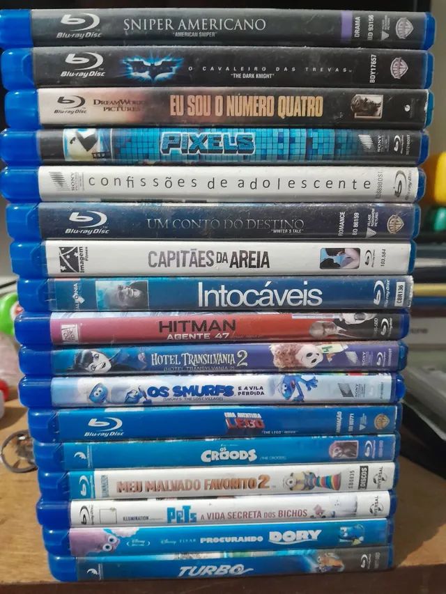 Filmes e desenhos Blu Ray (originais) 