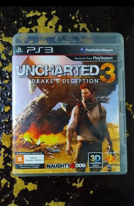 Joogo de PS3 Uncharted 3 Drake Dexeption